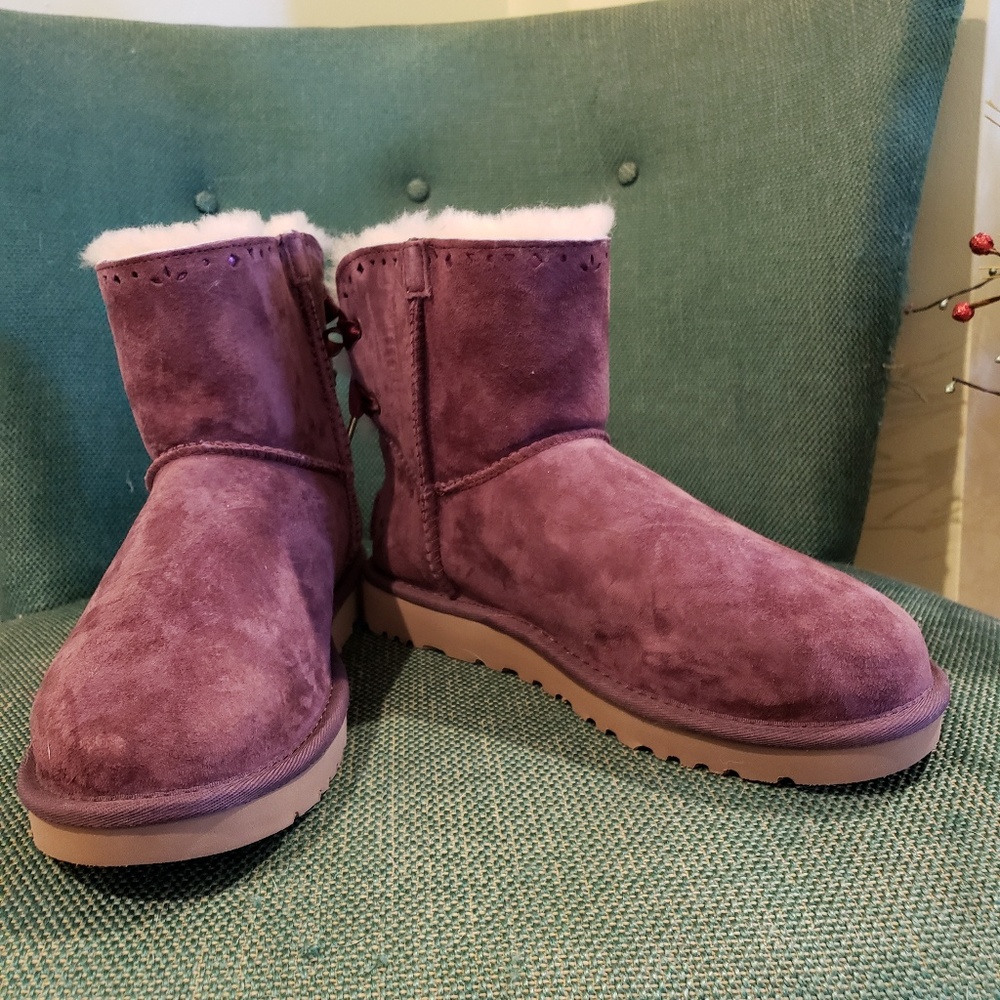 Purple short Uggs